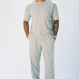 The Luca Sweatpants in Heather Grey