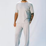 The Luca Sweatpants in Heather Grey