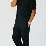 The Luca Sweatpants in Black