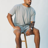 The Khai Tee in Heather Grey