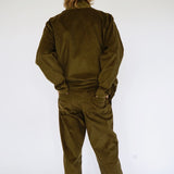 The Pari Jacket in Olive Corduroy