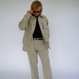 The Pari Jacket in Toast