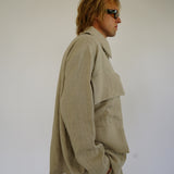 The Pari Jacket in Toast