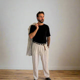 The Pari Pant in Toast